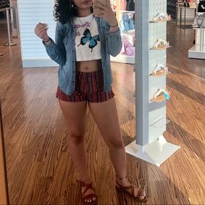 ‘pretty little thing’ crop top 🦋